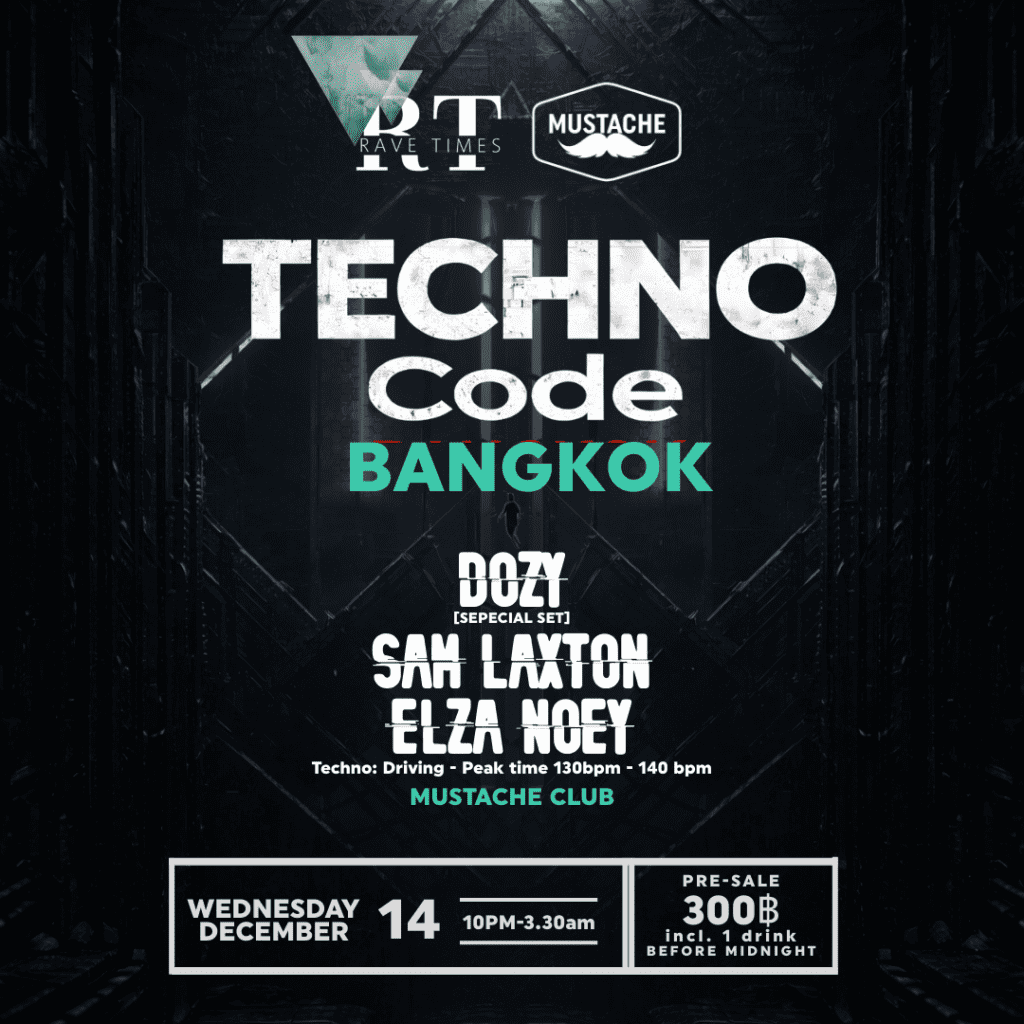 Techno event at Mustache Club