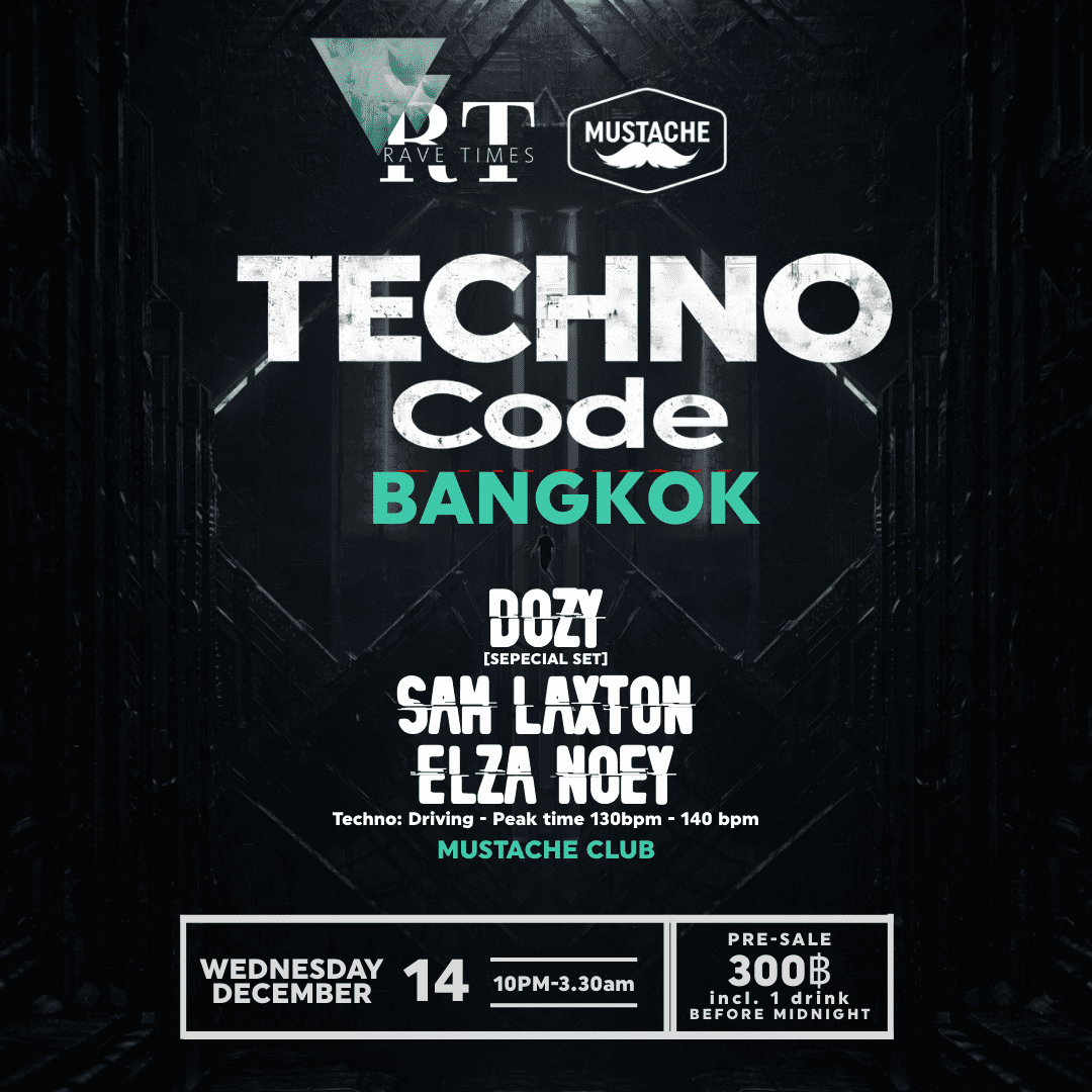 Techno event at Mustache Club