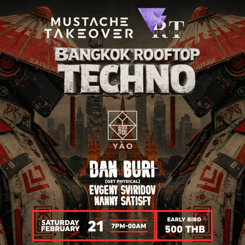 best techno event in bangkok