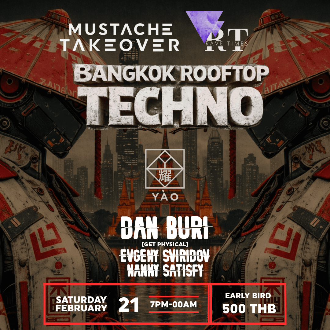 best techno event in bangkok