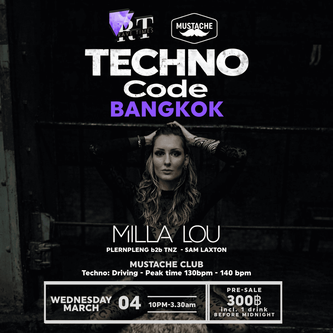 Mustache techno club