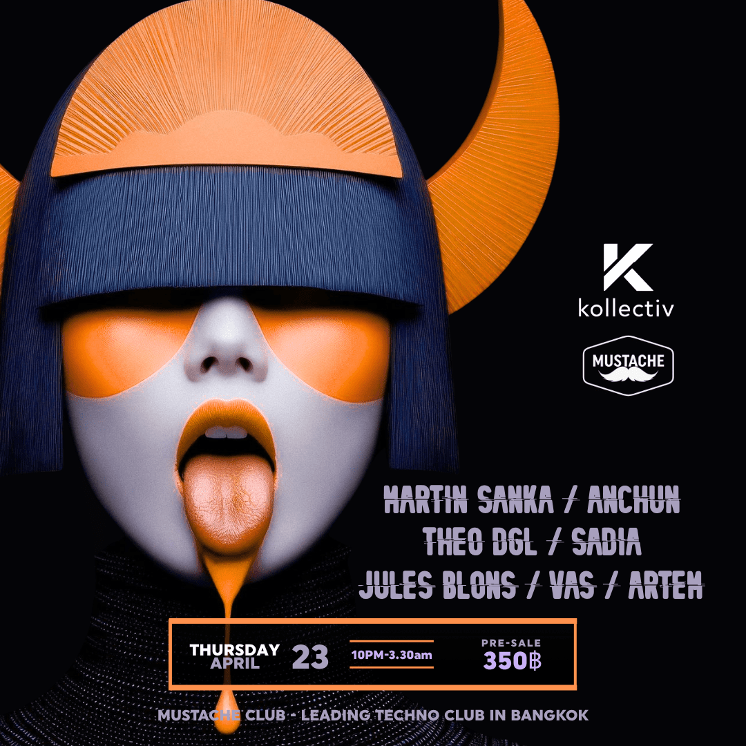 Colorful promotional poster for event