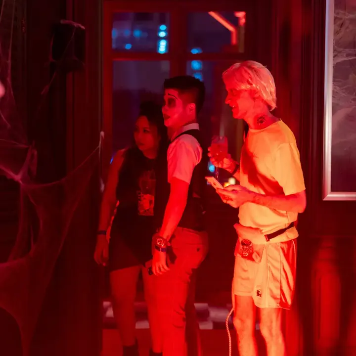 Halloween face paint at The House on Sathorn