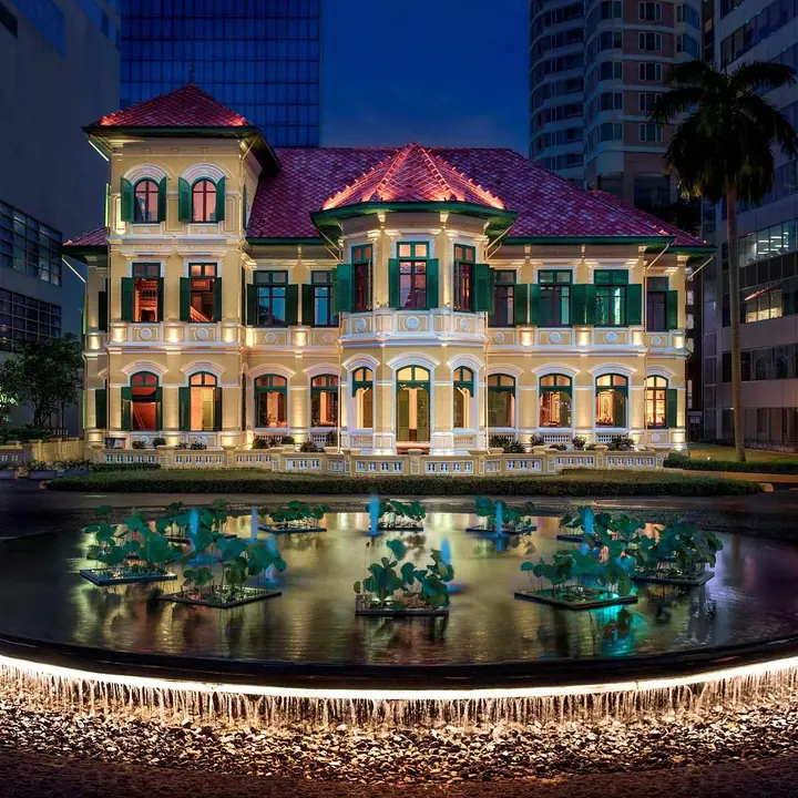 The House on Sathorn mansion at W Bangkok, venue of the Halloween party Bangkok